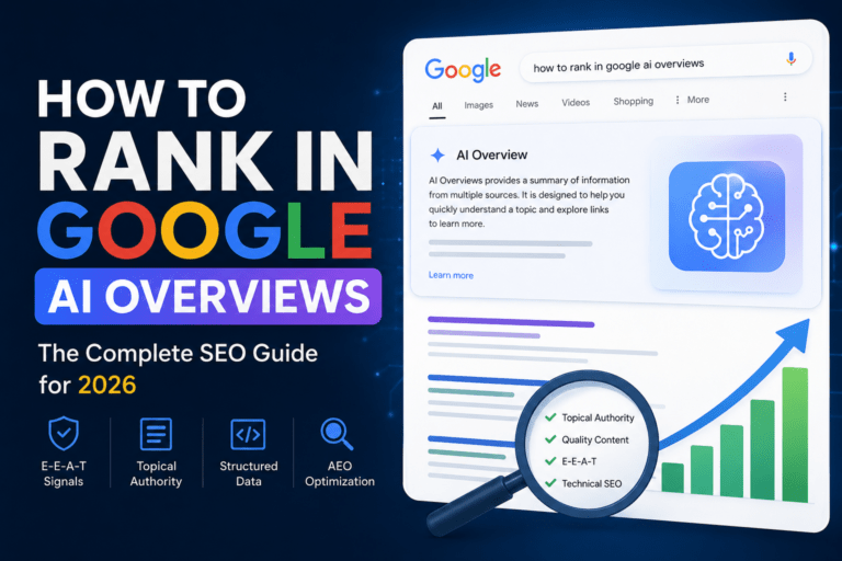 How to Rank in Google AI Overviews: Complete SEO Guide